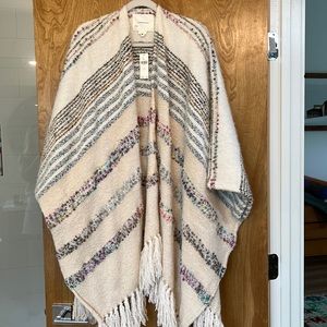 anthropologie poncho